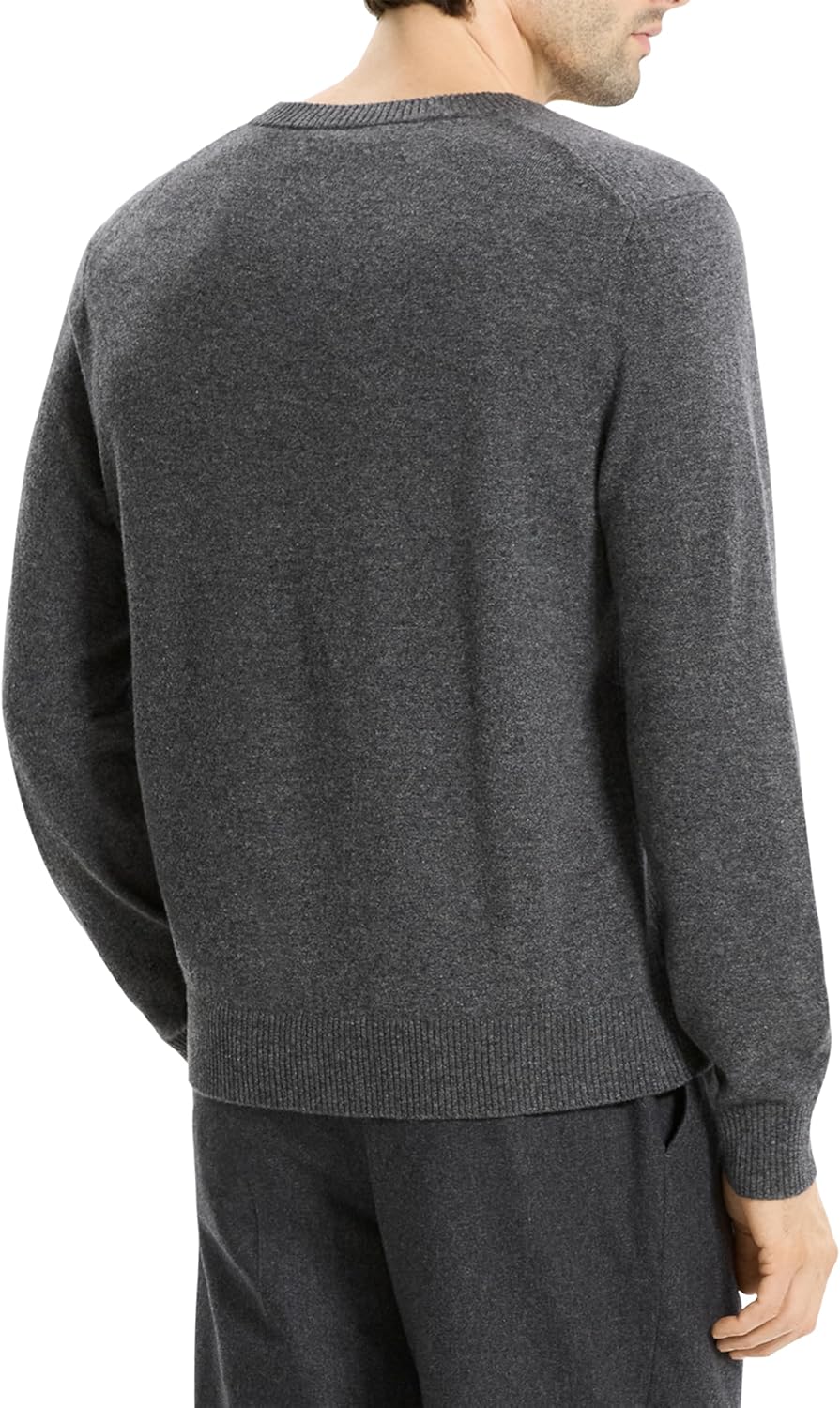 Theory Men's Hilles Crew Sweater in Cashmere - Image 4