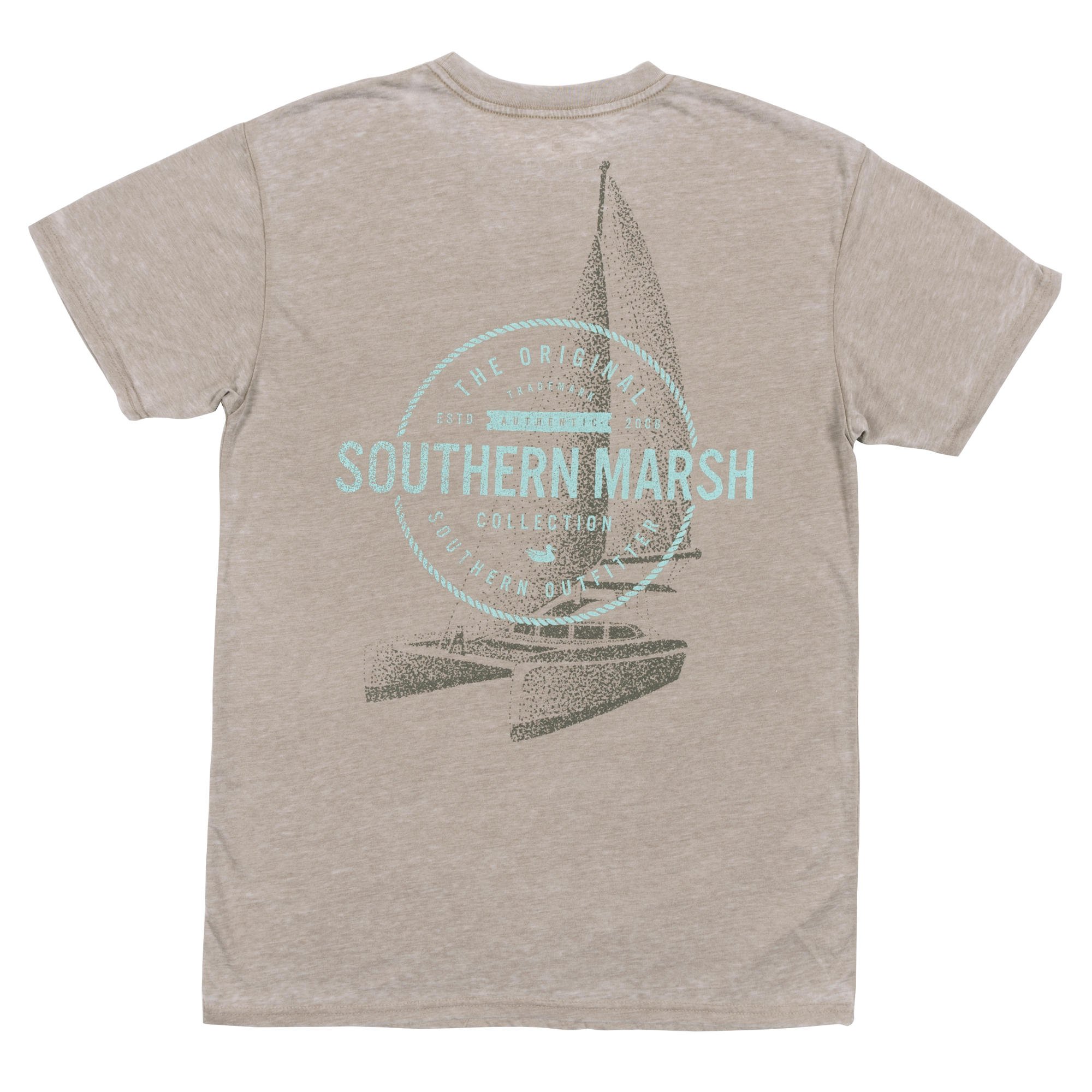 Southern MarshSeawash Tee - Sail Away