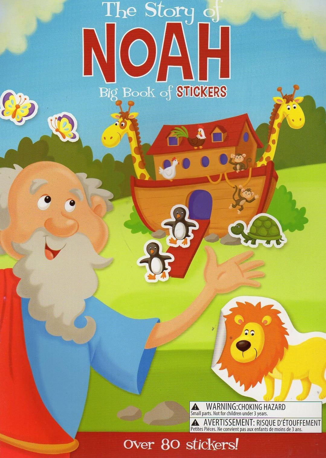 Big Book of Stickers - The Story of Noah - Activity Book Includes Over 80 Stickers