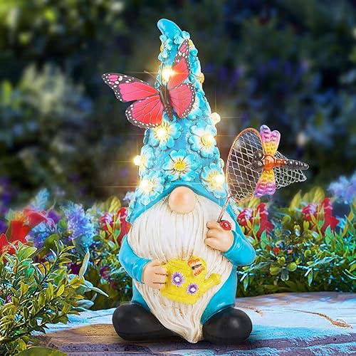 Miniatura 7 de Foreby Regalos para el día de la madre, regalos para mamá, para mujeres, estatuas solares de jardín de tortugas para decoración al aire libre,