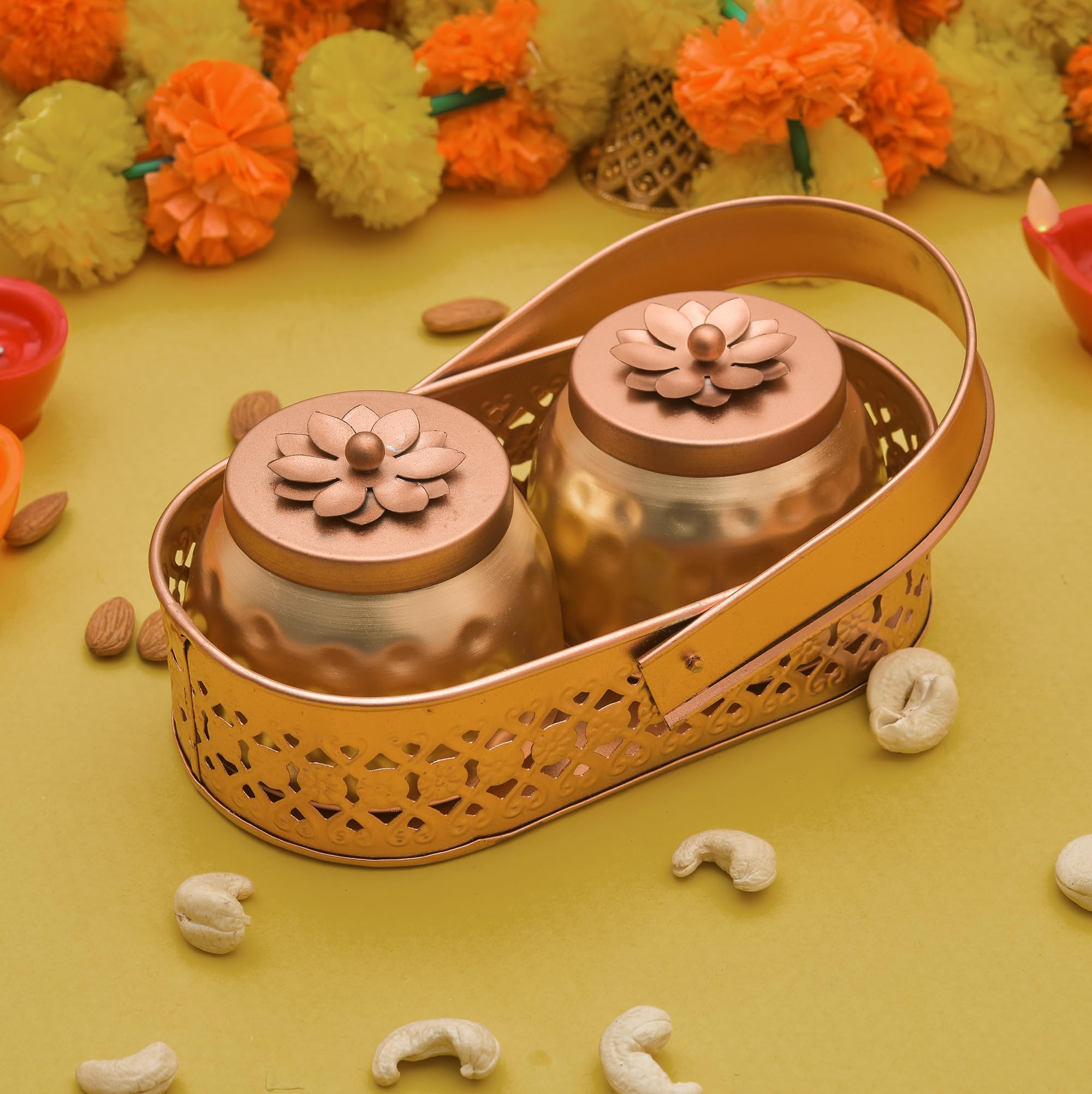 See full amazon price history chart for Sanvatsar Rectangular Shape Metal Basket with Jar Tray 2 Copper Flower Container Dry Fruits Chocolate Sweets Candys Gifts Set for Office, Home Decor Table Decoration Item (Rectangular) Sanvatsar Rectangular Shape Metal Basket with Jar Tray 2 Copper Flower Container Dry Fruits Chocolate Sweets Candys Gifts Set for Office, Home Decor Table Decoration Item (Rectangular) (B0DJ16J78K) Amazon Price History, Amazon Price Tracker