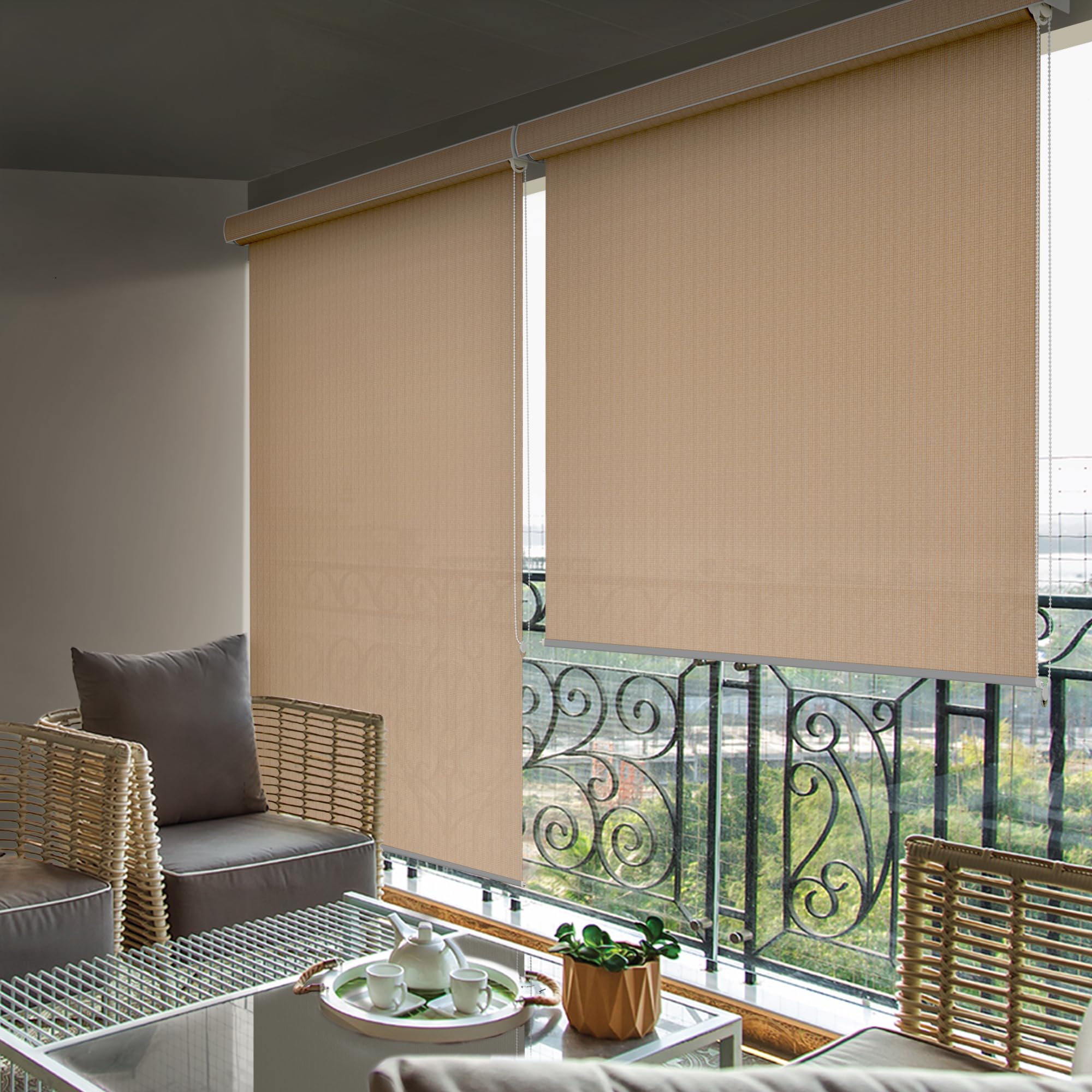 Outdoor Roller Blind - 95% UV Protection -1
