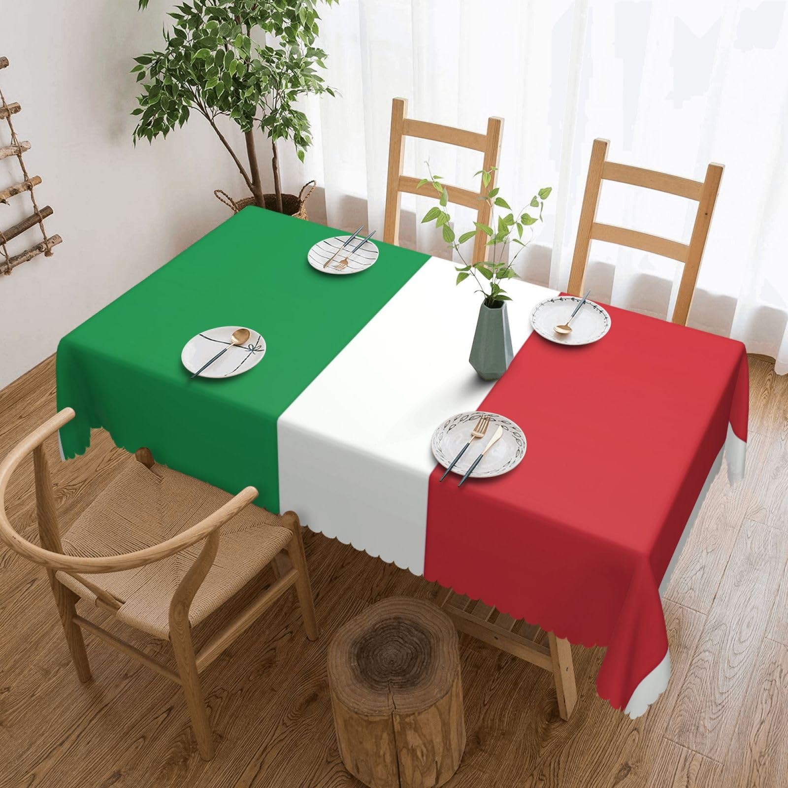 MROWYC italy flag Printed tablecloths are suitable for hotels, picnics, and parties, and can effectively protect the tabletop