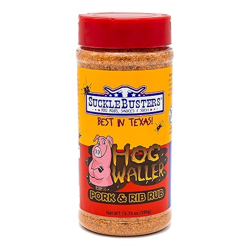 SuckleBusters Hog Waller: Texas Best Pork BBQ Rub, Sweet &