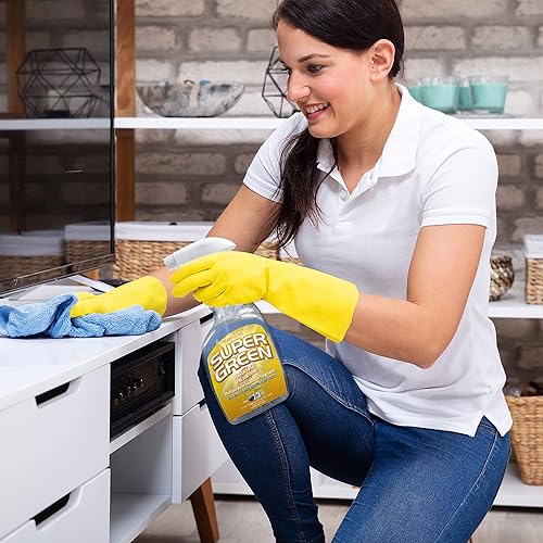 Miniatura 5 de SuperGreen Limpiador multiusos Sin olor Botella de spray de 32 onzas 1 paquete..