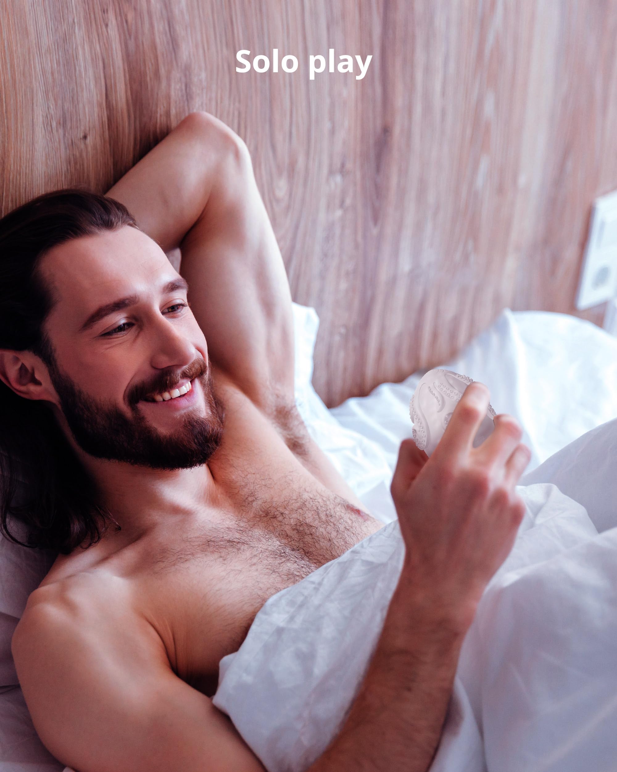 LOVENSE Kraken Male Masturbator Egg, Disposable Pocket Pussy Masturbators Sleeve, Portable Blowjob Adult Male Sex Toys for Men Masturbation,1 Count