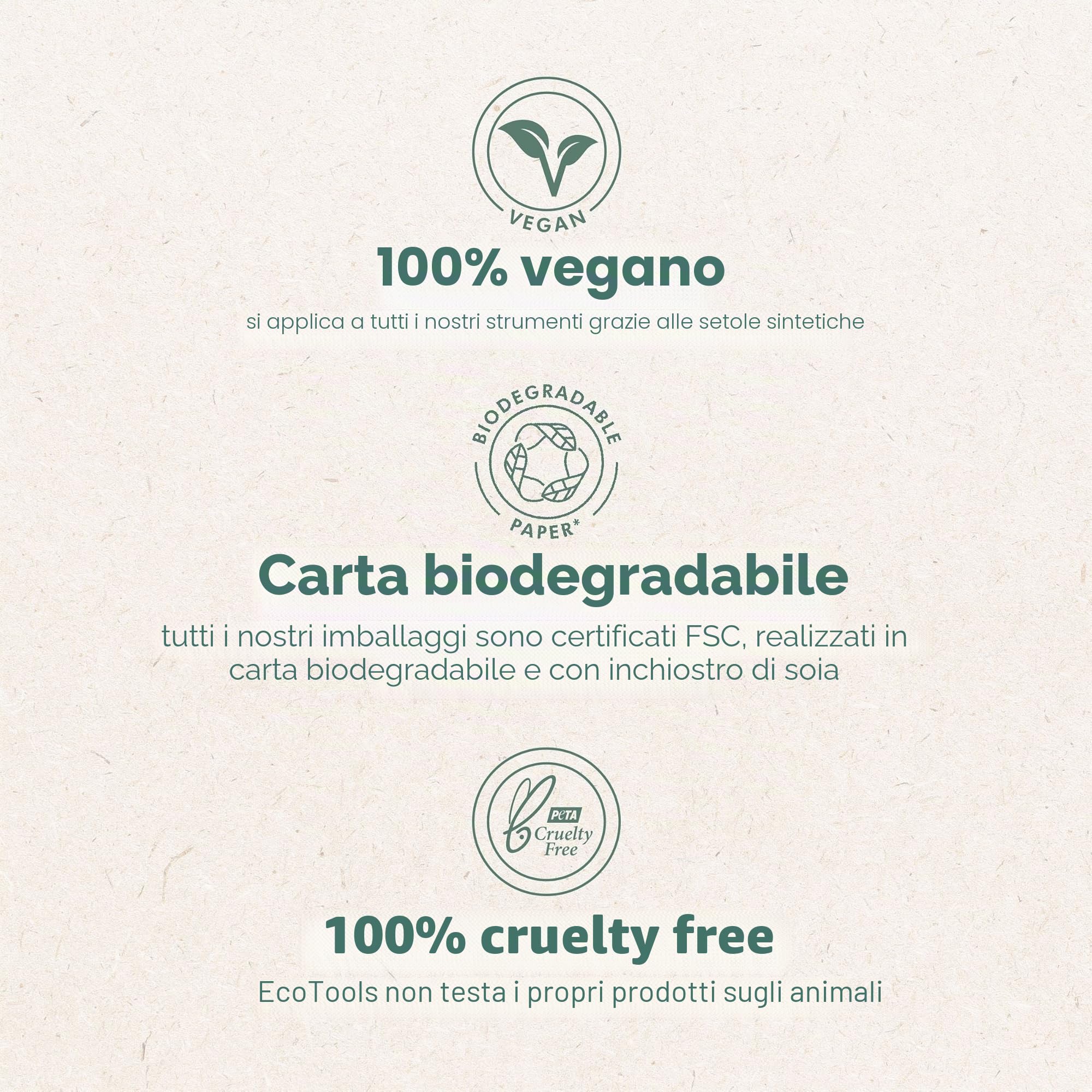 EcoTools, pennello per fondotinta in bambù