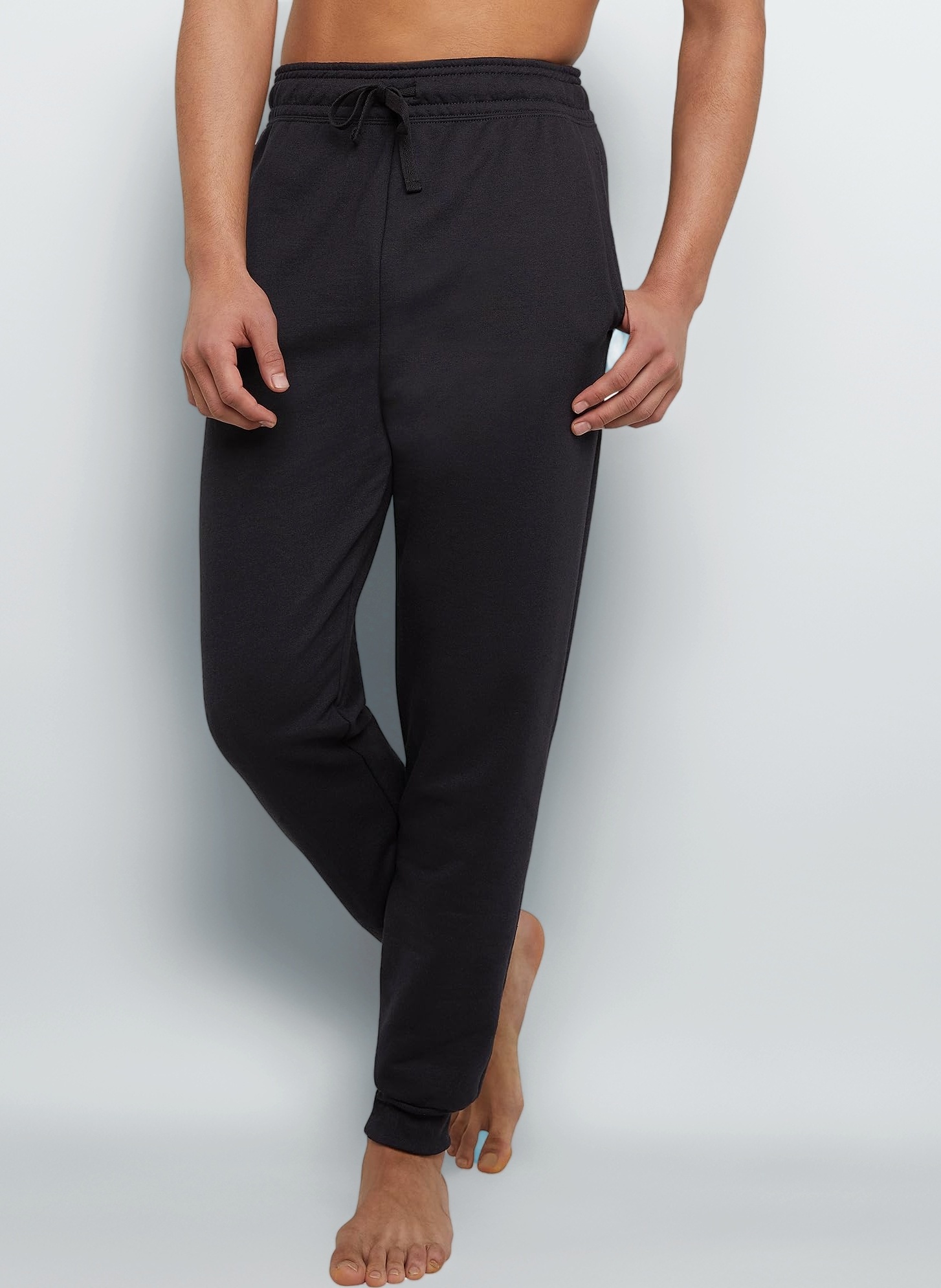 Hanes Men's Joggers, EcoSmart Fleece Sweatpants for Men, Men's Lounge Pants, 30.5" Sweatpants