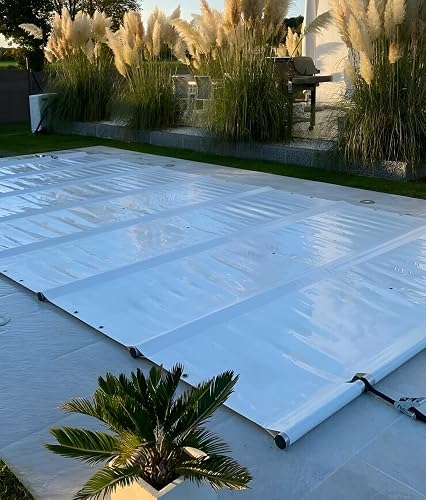 ANKO PLANEN Bâche de Piscine rectangulaire de sécurité à …