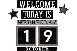 Teacher Created Resources: Farmhouse Perpetual Calendar Mini Bulletin Board