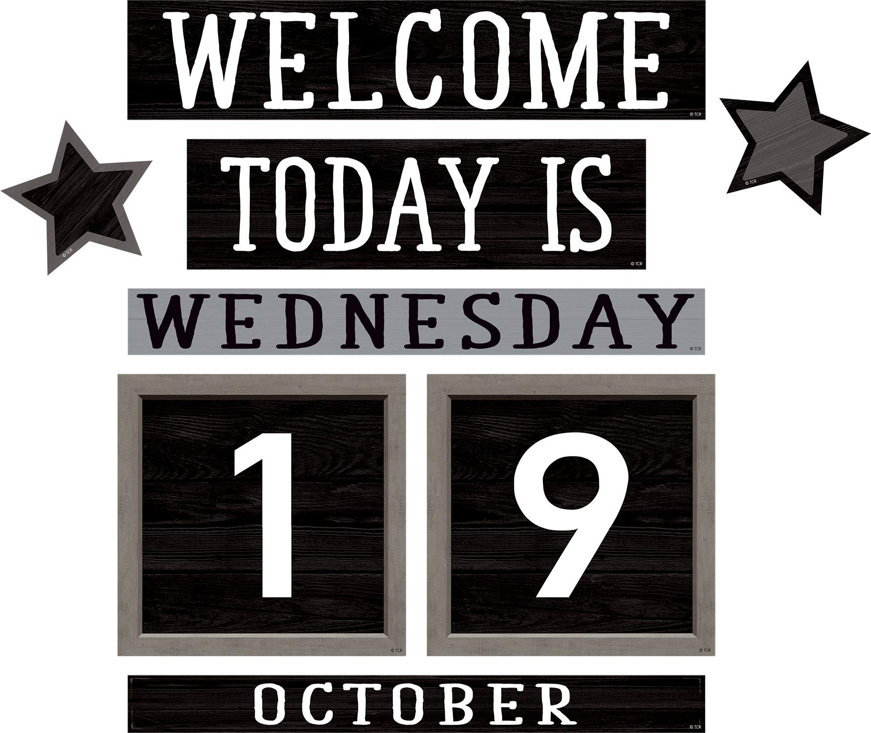 Teacher Created Resources Modern Farmhouse Perpetual Calendar Mini Bulletin Board