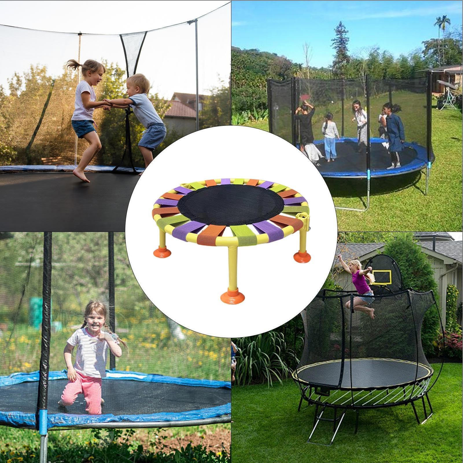 Mini Fitness Indoor Pieghevole per Bambini Piattaforma di Gioco 74,8 kg Trainer Ideale Fitness Equint & Accessori per Allenamenti a Casa