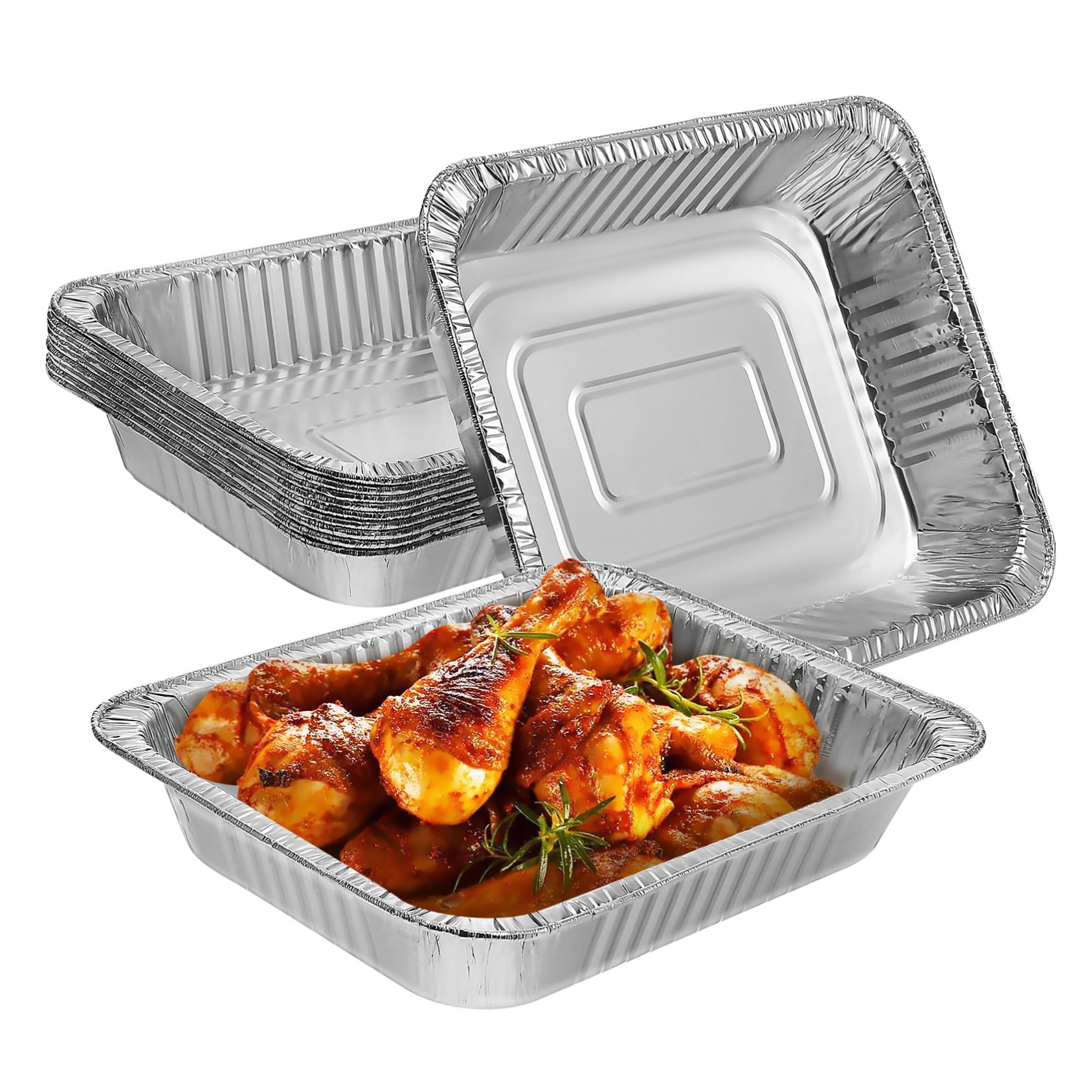 Barquette aluminium pour cuisson de vos rôtis en famille