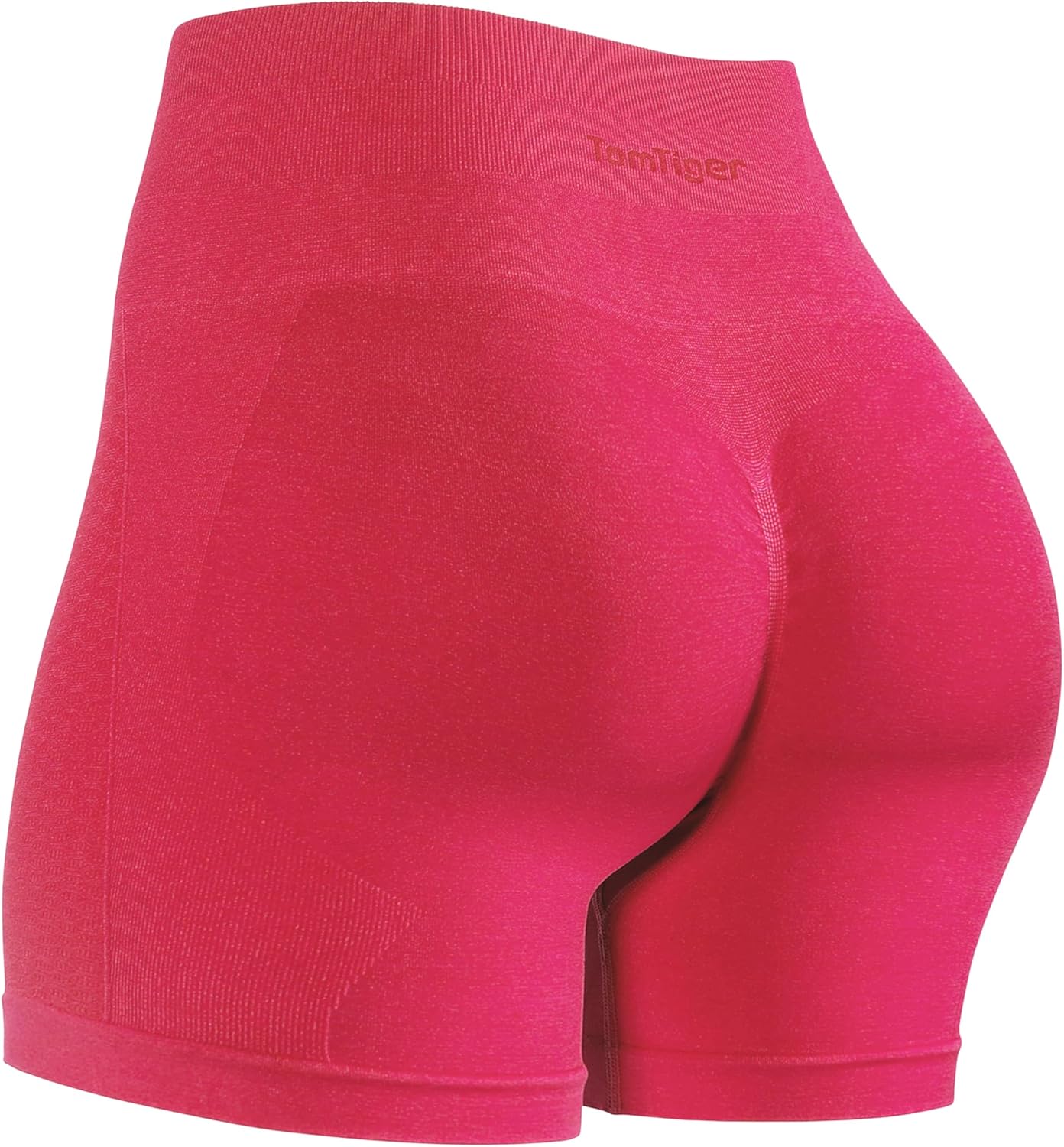 TomTiger Women's Athletic Seamless Shorts High Waisted Squat Proof Tummy Control Exercise Shorts Women