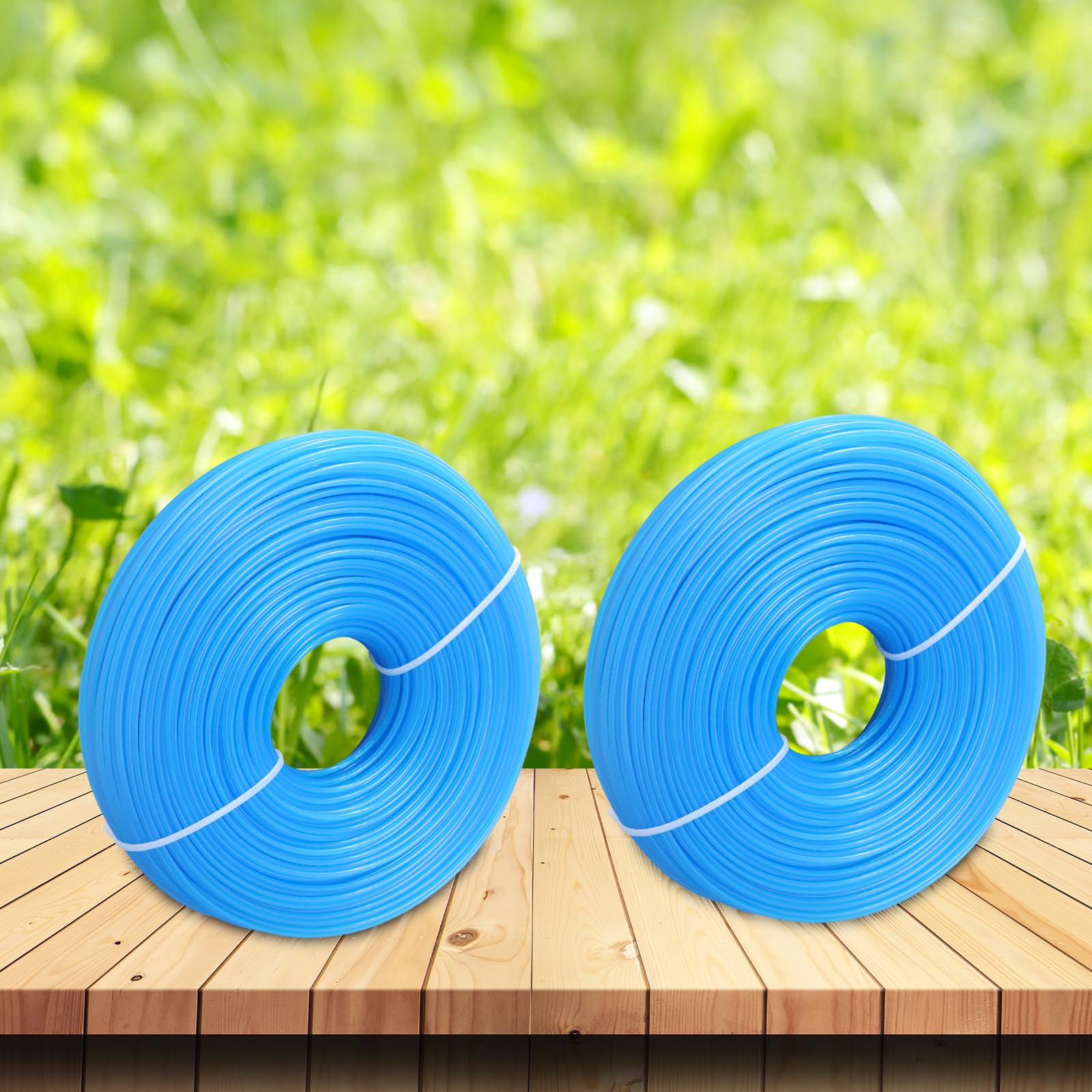 Filo Per Tagliaerba Begonia 1,6 Mm X 100 M – Nylon Resistente E Versatile, Compatibile Con La Maggior Parte Dei Decespugliatori, Blu