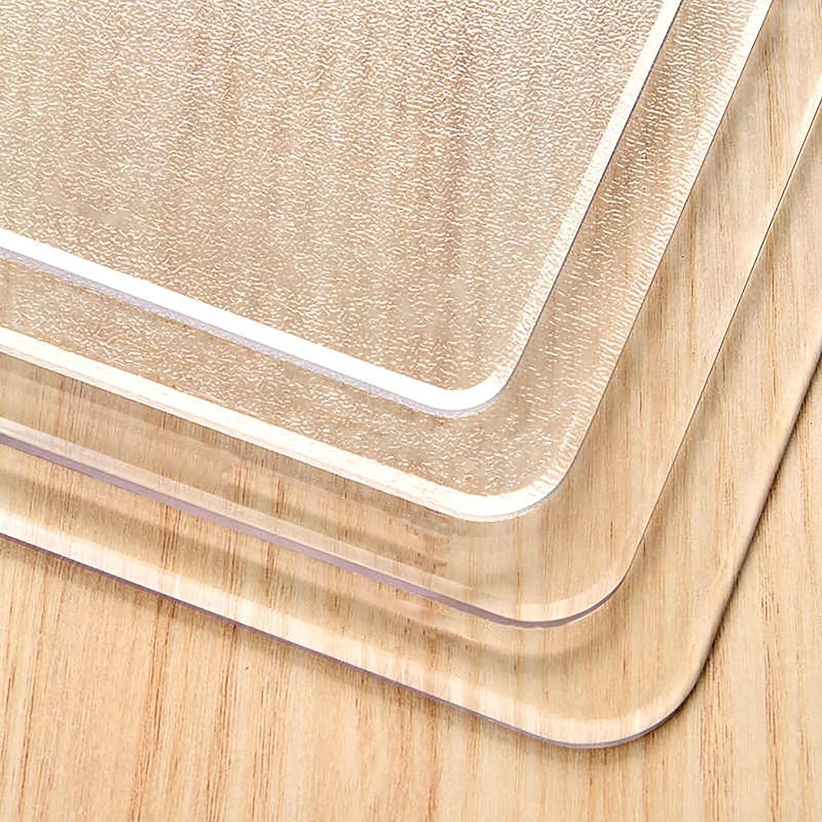 1.5mm Clear Table Protector, Waterproof PVC Desk Mat, Desk Pad Protector For Desktop, Coffee Table(Clear,65cmx120cm)