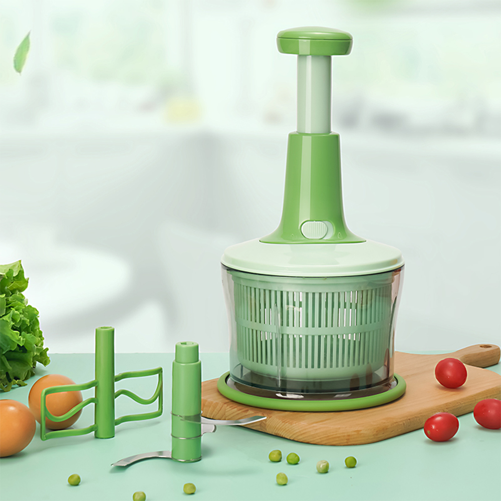 Amazon | フードプロセッサー 1台4役 みじん切り器 チョッパー・野菜