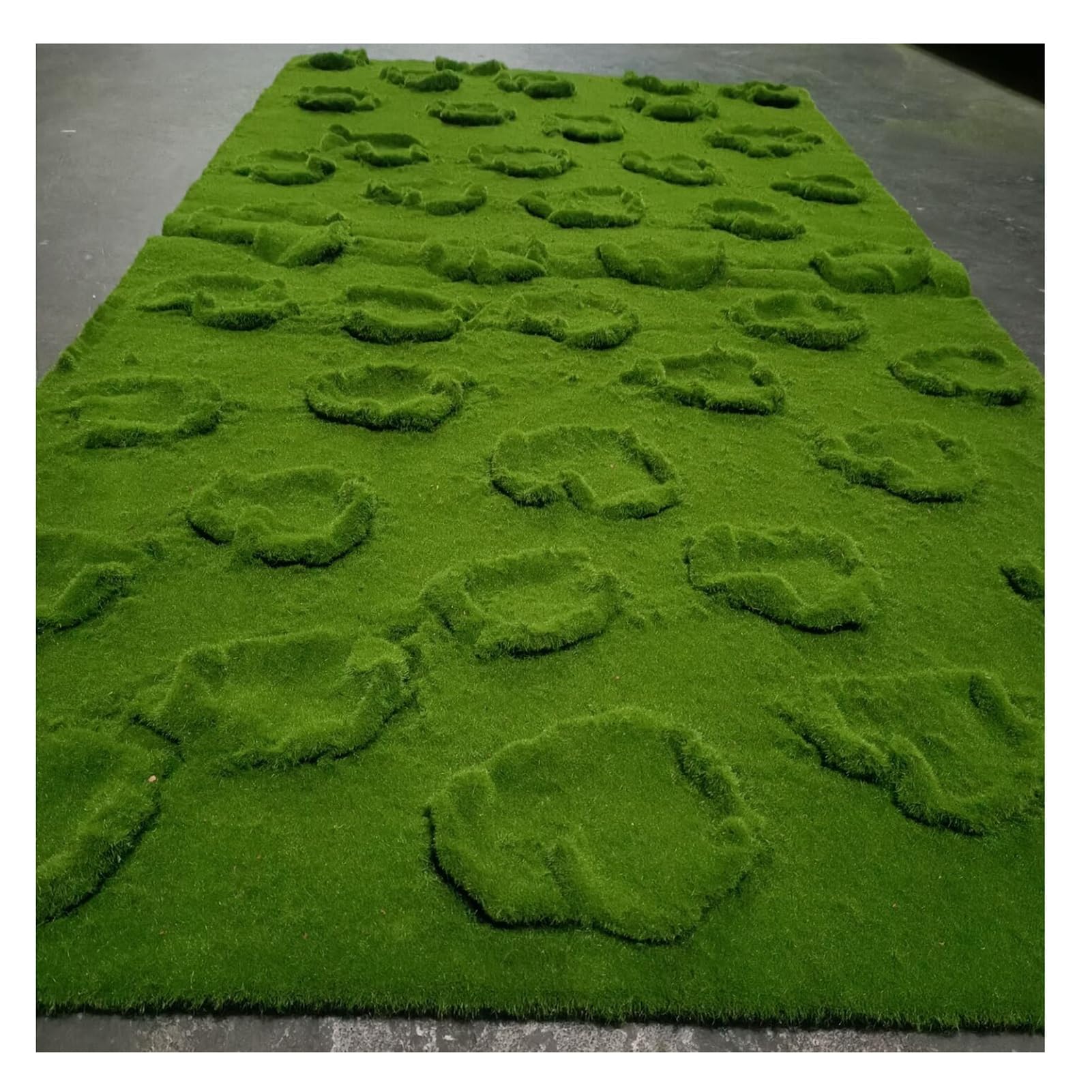 Moos Künstlich Künstlicher Moosrasen Imitiert Flechten Mooswand Lebend Wird für Die Schaufensterdekoration Bei Hochzeiten Im Park Verwendet (Color : B, Size : 100x100cm/39.37x39.37in)
