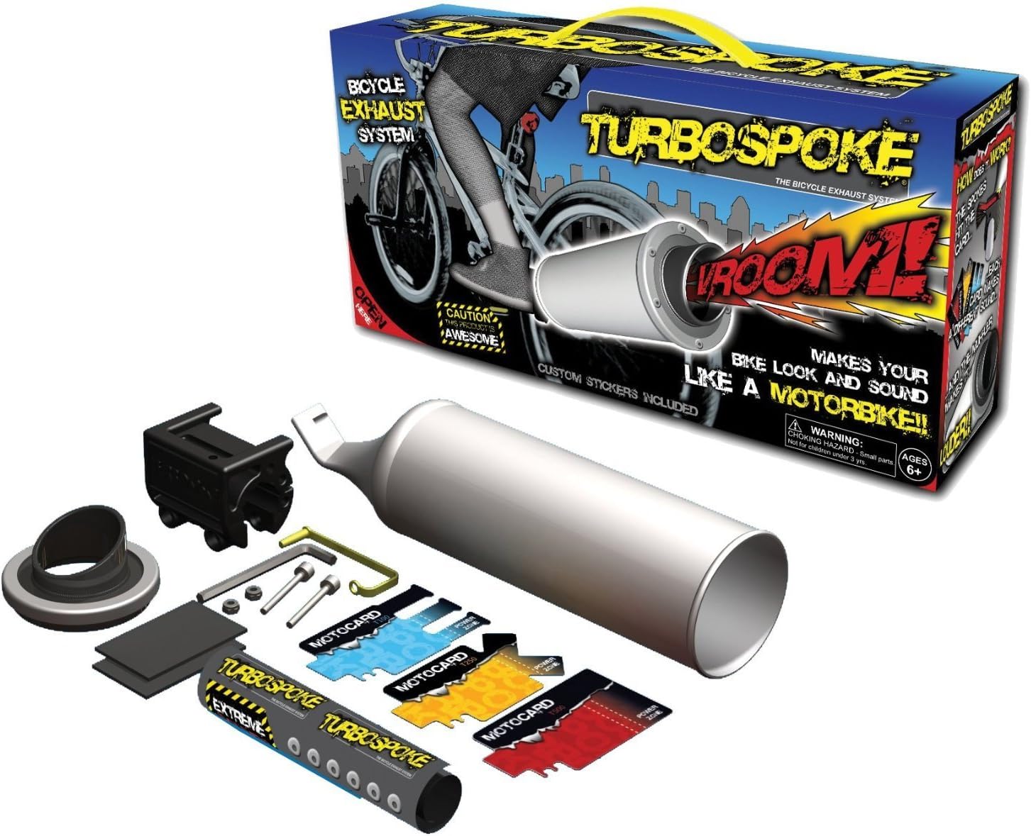 Turbospoke Bicycle Exhaust System by Turbospoke