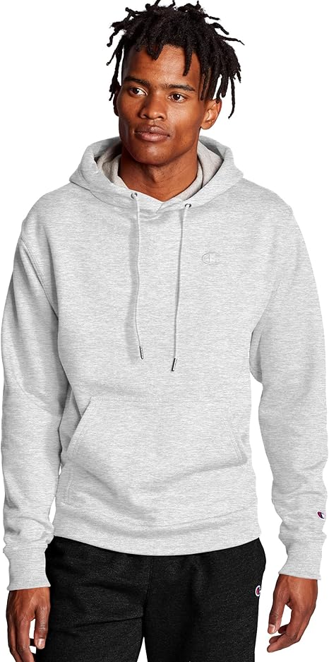 Champion Hoodie, Powerblend, Fleece Striped Sweatshirt for Men (Reg. Or Big & Tall)