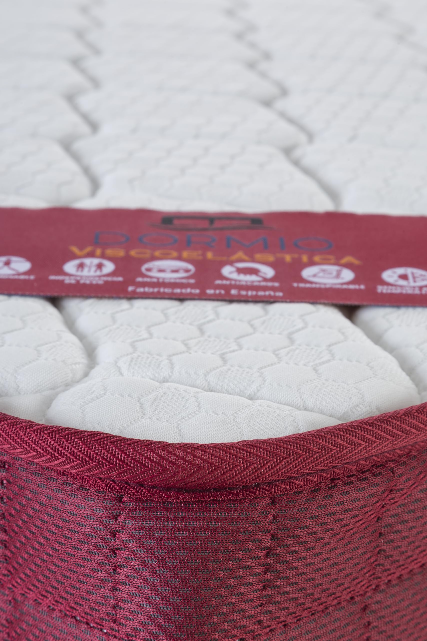 Dormio Zafiro Colchón Viscoelástico 90x190 Altura 21 cm Transpirable Antiácaros