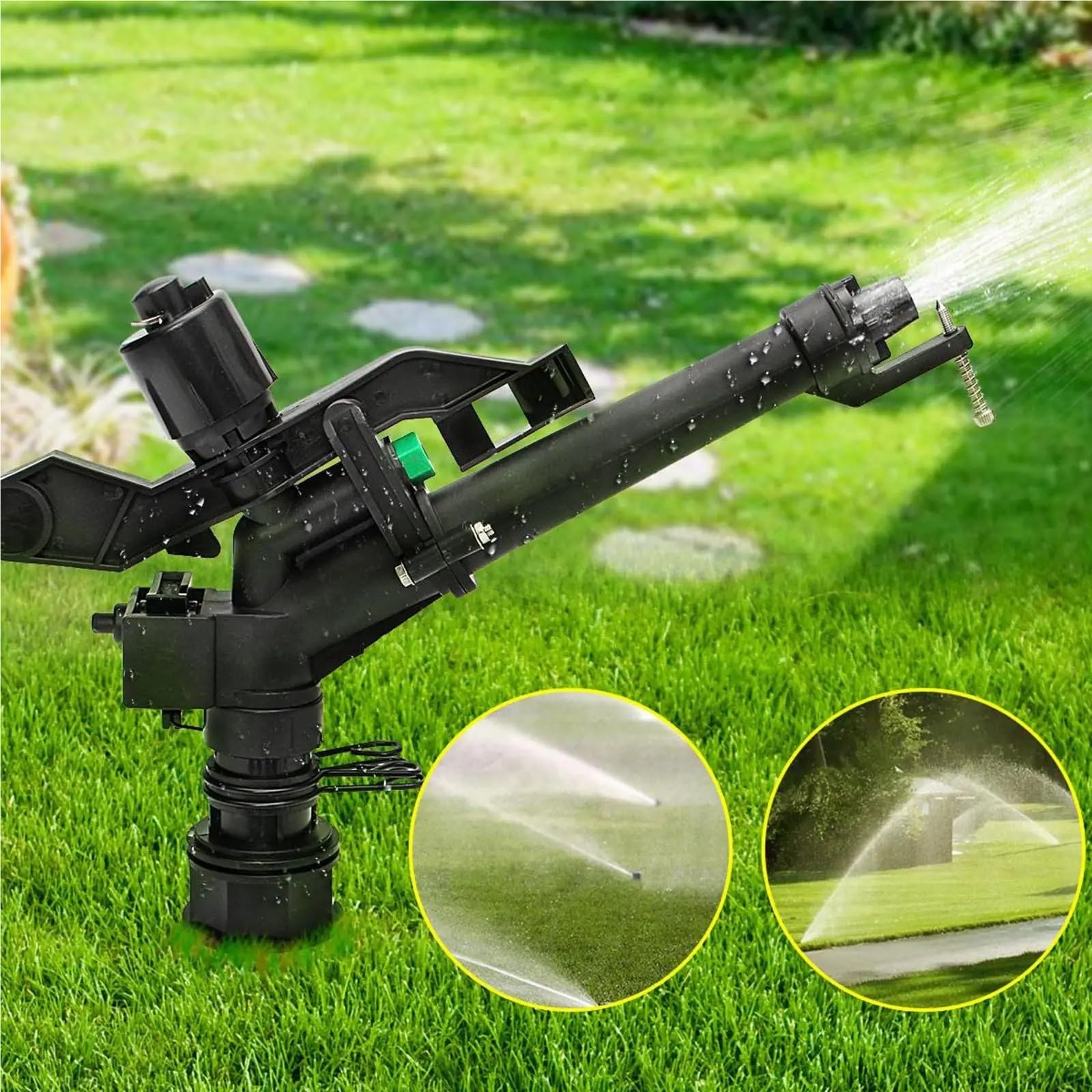 Asperseur Arrosage Spray d'irrigation PP de 1,5 Pouces avec Buses