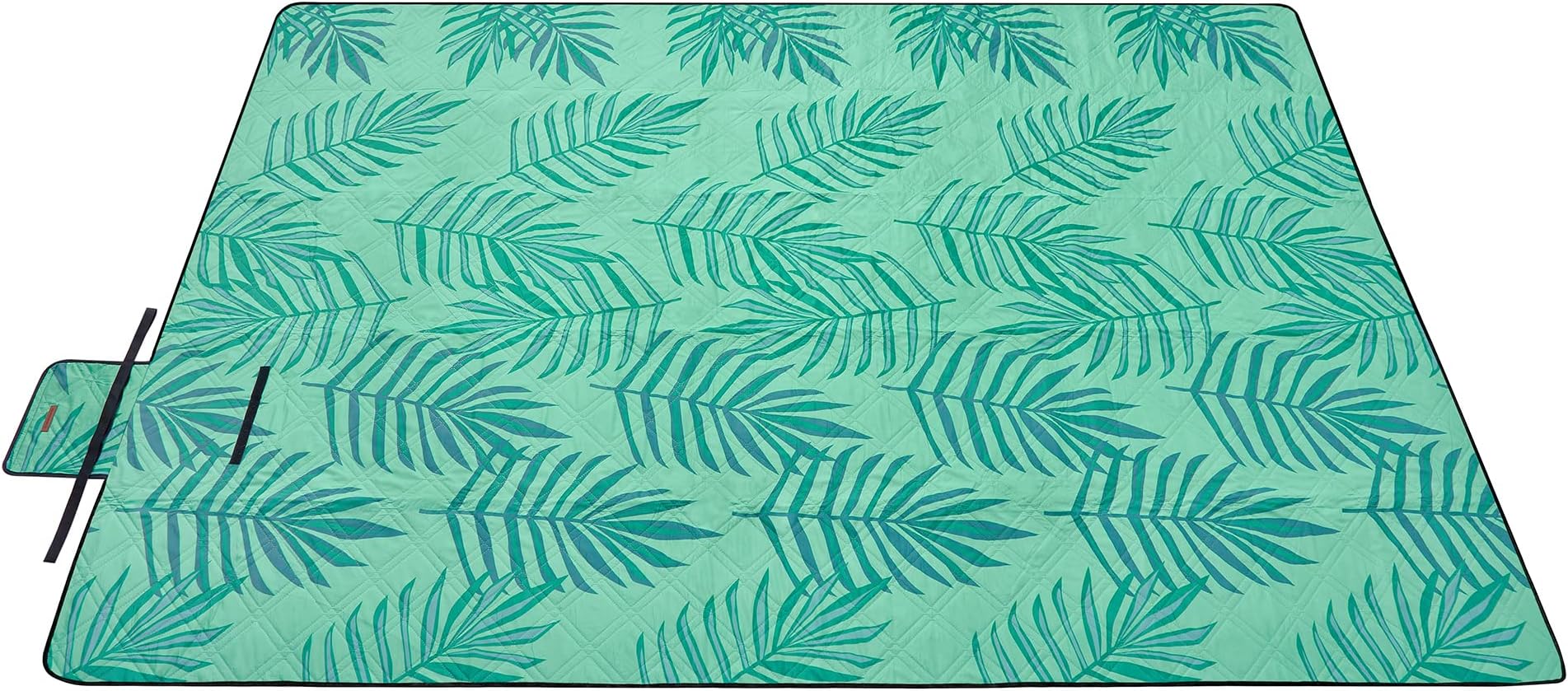 Couverture de plage, Tapis de pique-nique extérieur ,couverture de plageavec 4 piquets et 4 poches d'angle pour (210*200cm) | Leroy Merlin