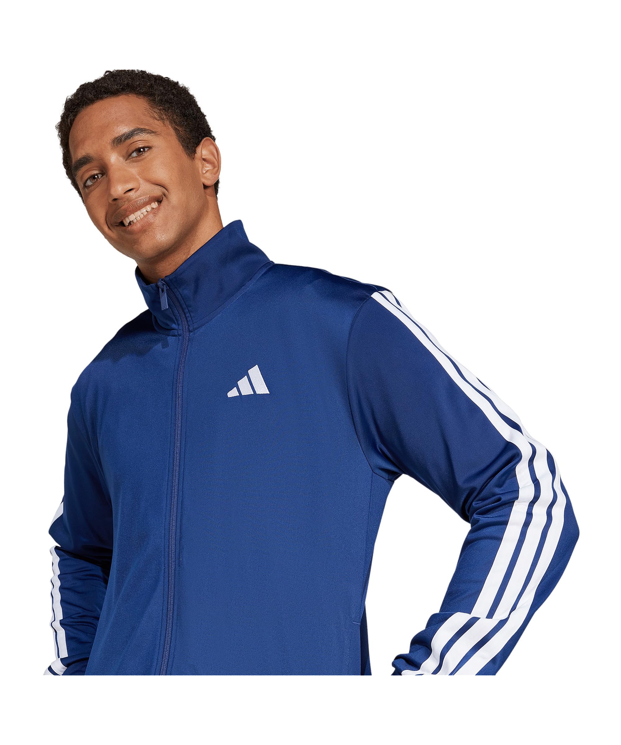 adidas Hombre 3 Stripes Tricot Regular Track Top - 2