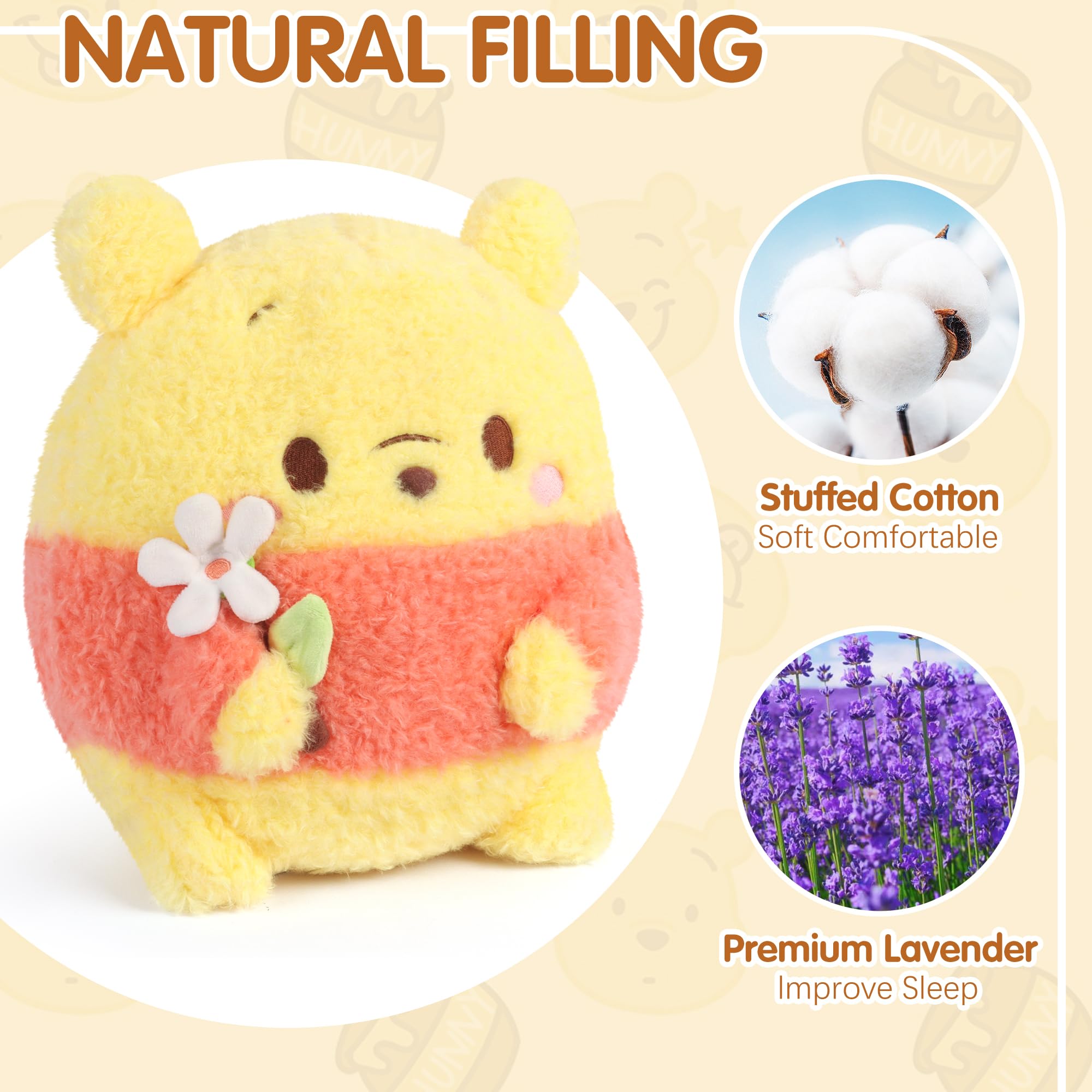 Buy MINISO Winnie the Pooh Cuddly Toy 25 cm, Winnie the Pooh Plush