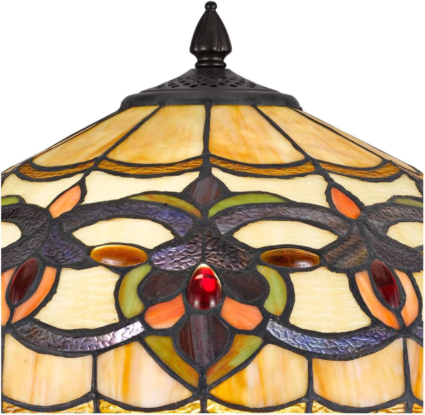 🔥 Flаѕh Sаlе Cal Lighting BO-2800TB Tiffany/Mica Two Light Table Lamp from Tiffany Collection in Bronze / Dark Finish, 16.50 inches 40% оƒƒ Dіѕсоunt Cal Lighting BO-2800TB Tiffany/Mica Two Light Table Lamp from Tiffany Collection in Bronze / Dark Finish, 16.50 inches