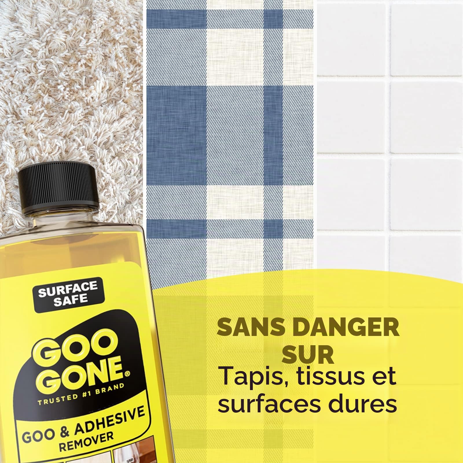 Goo a goûter mac-gg12 remover liquide de sécurité de surface d'origine, jaune