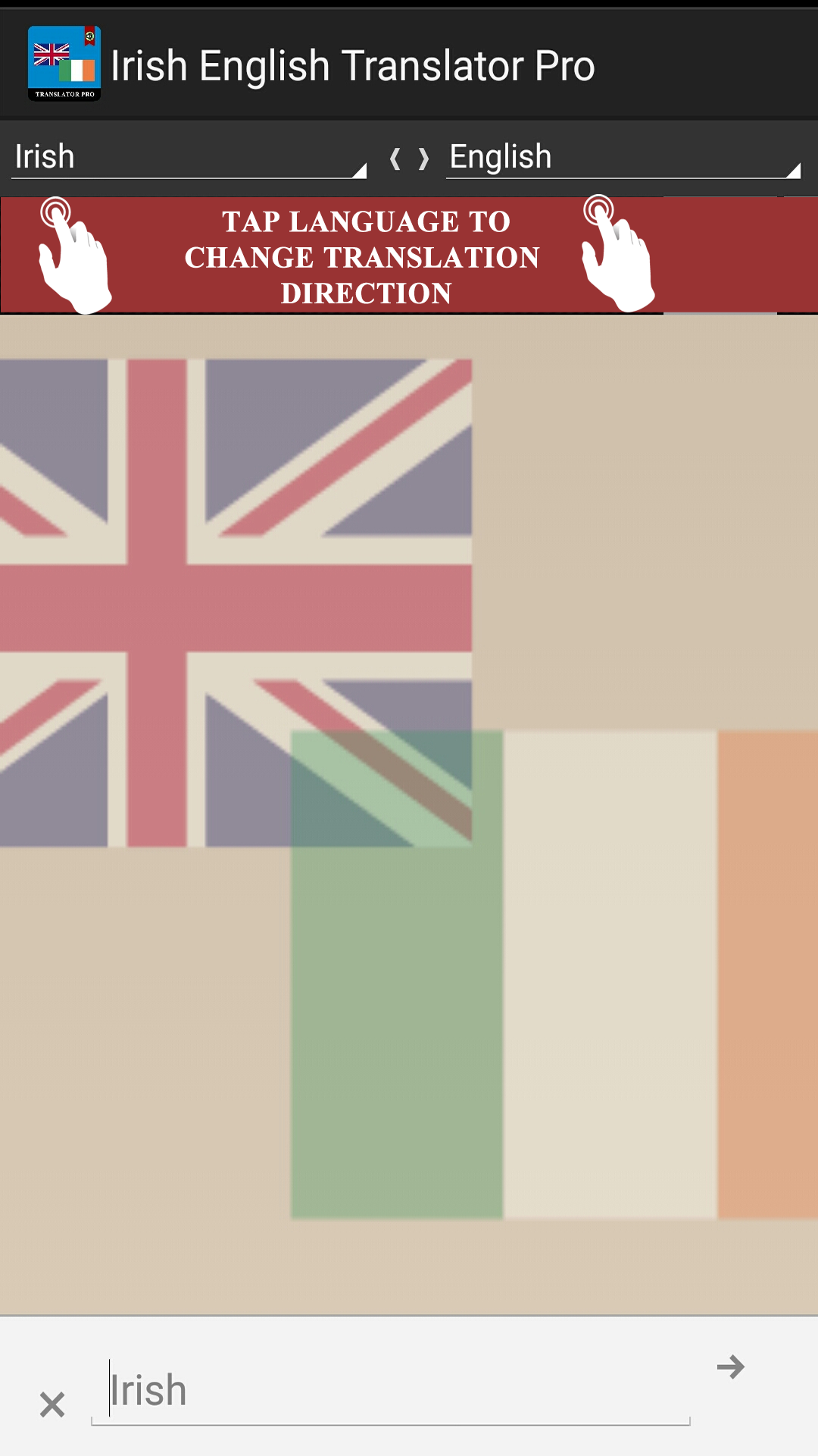 Irish English Translator for Android