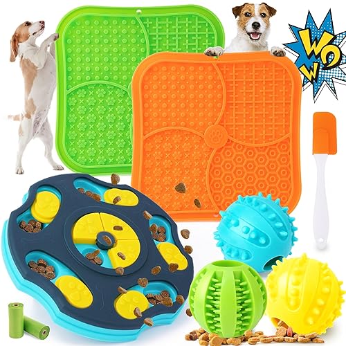 9 Pack All-Around Dog Puzzle Toy Set -Mentally Stimulating Dog