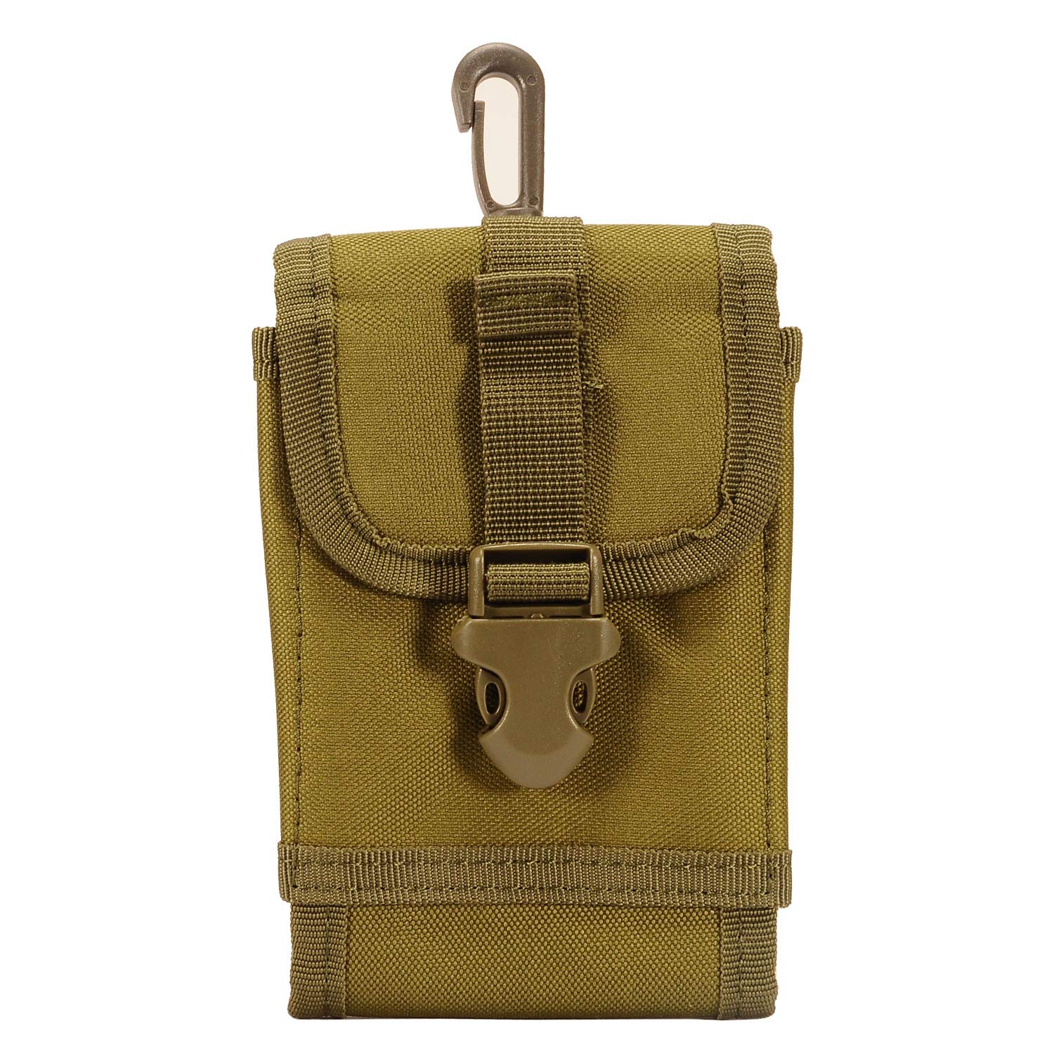 Z-GEN - Universal Mobile Phone Holster Pouch Holder Waist Bag for Moto G7 Play, Stylo 5/4, V50, G8 ThinQ, K40, Galaxy S10 Plus, A6, J3, Alcatel Onyx, TCL A1X, Avalon V, IdealXtra - Army Green