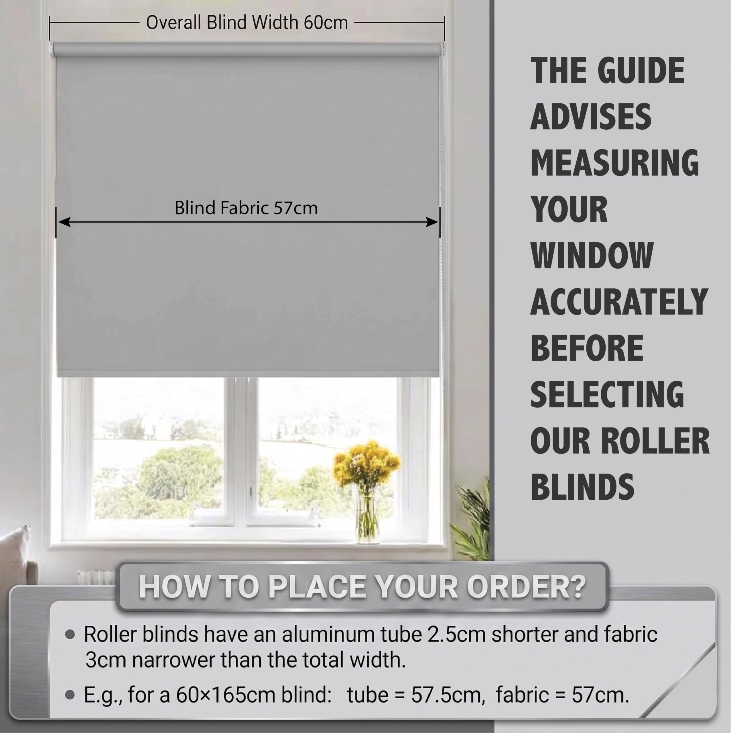 Home In Style 4U Store enrouleur thermique 100 % occultant - Couleur unie - Résistant aux UV - Découpable - Gris clair - 90 cm x 165 cm