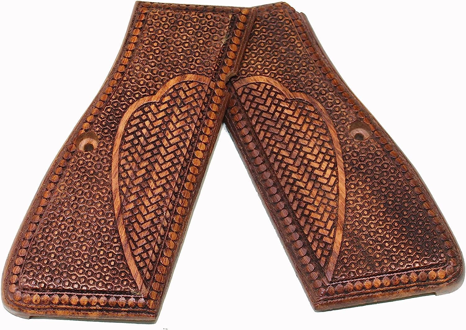 Amazon.com : warreplica WWI WWII German Browning High Power Grips