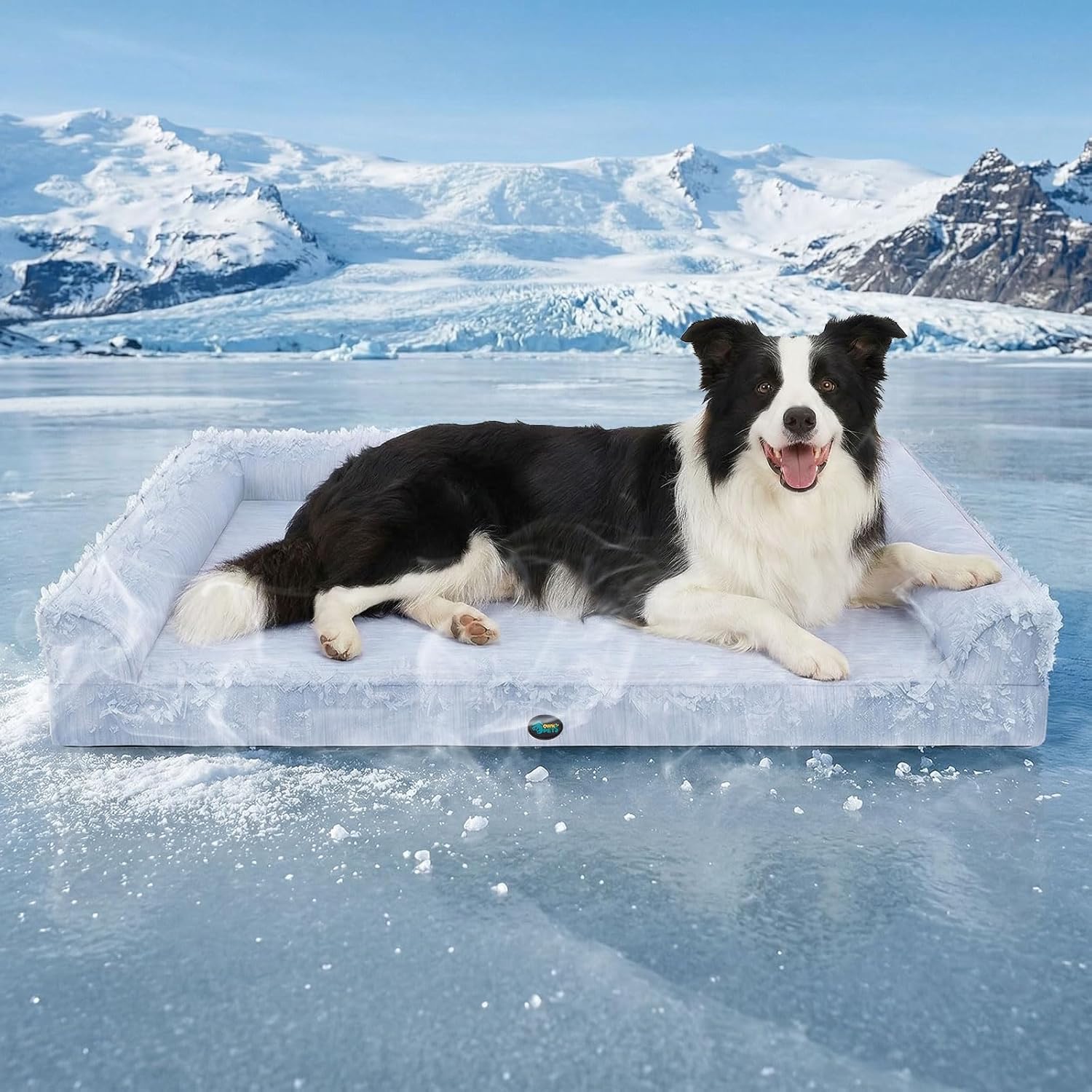 Ownpets Dog Cooling Bed (L(42" x 30"))