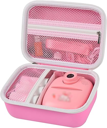 Funda compatible con GKTZpara ESOXOFFOREpara HiMontpara Anchioopara MINIBEAR Cámara de impresión instantánea para niños, bolsa de cámaras de video