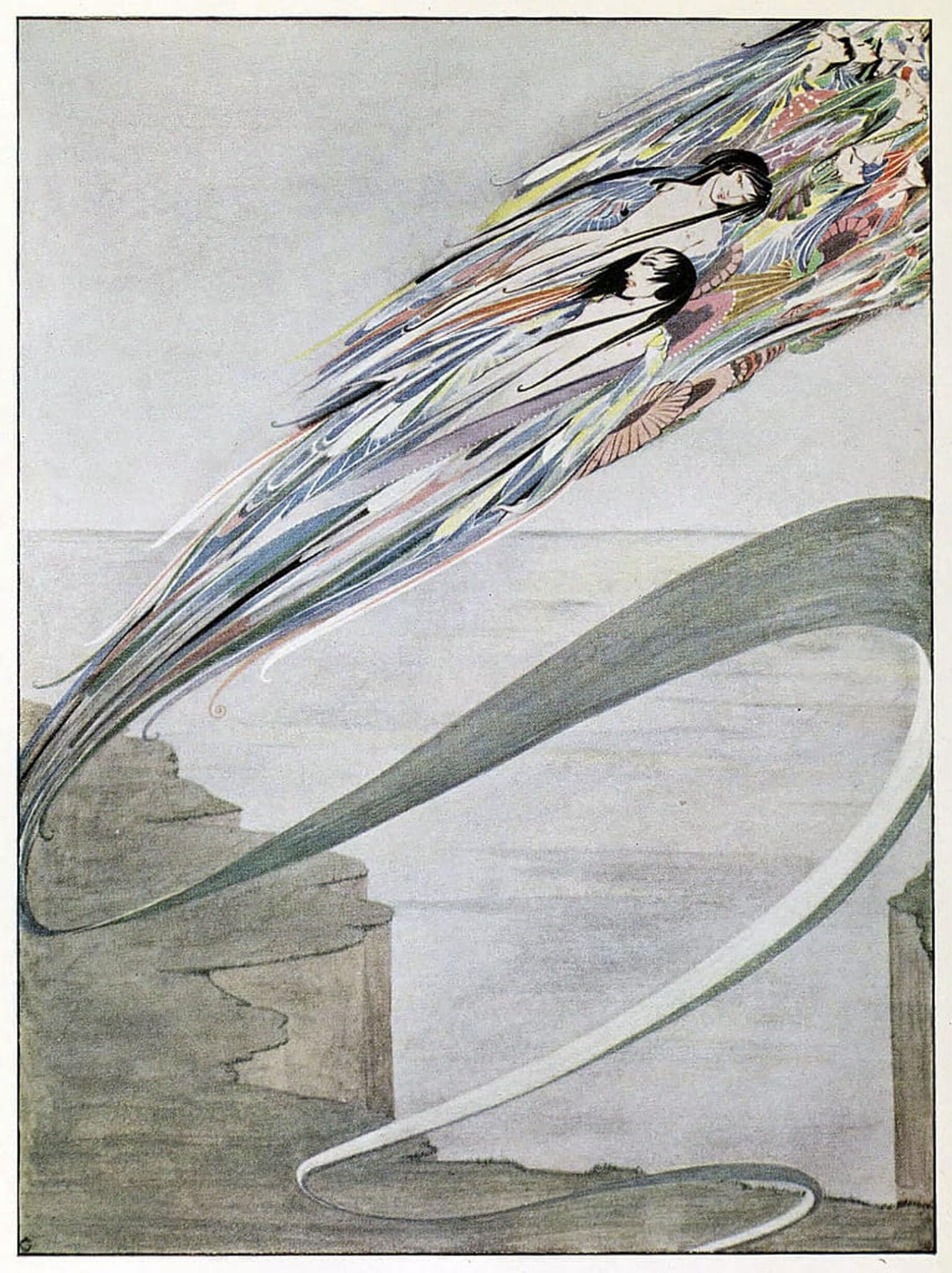 Cuadro pintura murales decor Harry Clarke para decoraciones del hogar 5