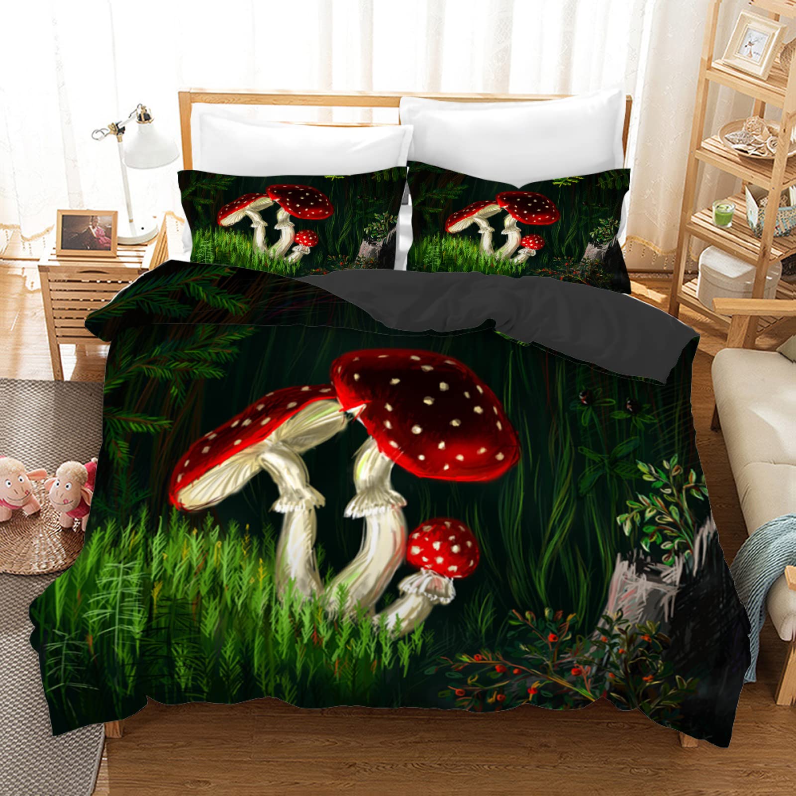 Housse de couette 90x190 enfant look pique-nique pour transformer la chambre ado
