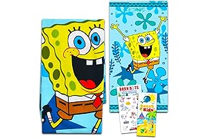SpongeBob SquarePants Towel Set: Perfect for Kids of All Ages