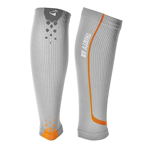 Miniatura 8 de Mangas de compresión graduadas de la serie Thirty48 Cp, evita las férulas de pantorrilla y espinillas alivia el dolor y los calambres en la parte