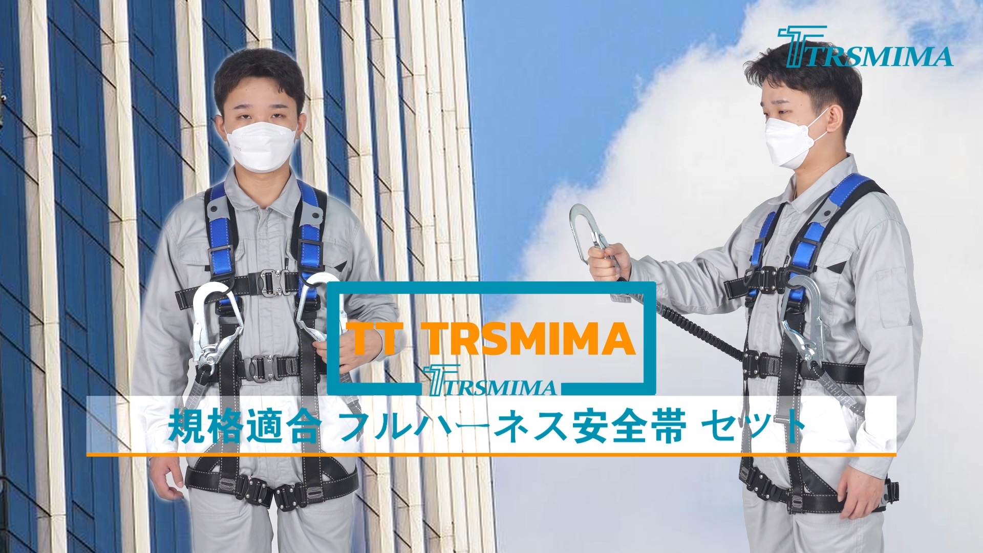 Amazon.co.jp: [TT TRSMIMA] フルハーネス 新規格 セット フルハーネス