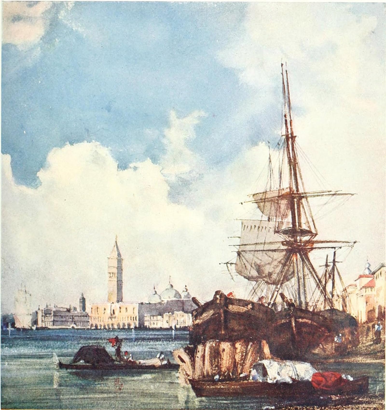 POSTERIIk Famous Animal Posters Vintage Picture View by Richard Parkes Bonington Modern Wall Decor for Home Decor 60x90cm