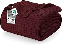 Vista 266 de Utopia Bedding Sage Green 100% Cotton Waffle Blanket 300 GSM [Full - 90x84 Inch] Soft Lightweight Breathable Bed Blanket for All Season
