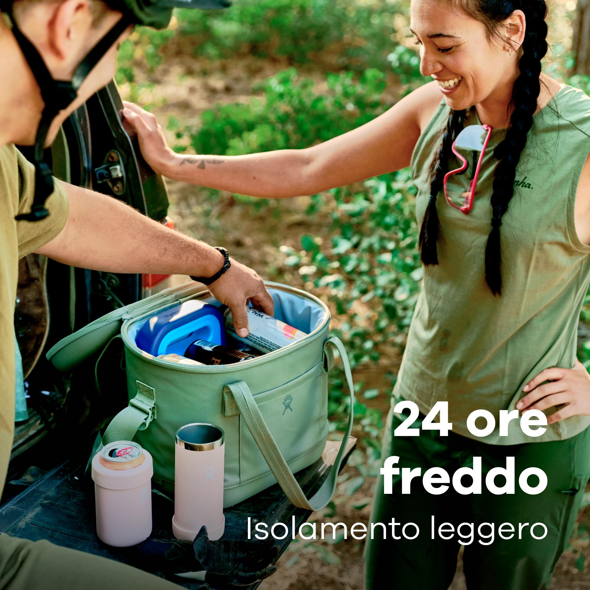 Hydro Flask 20 L Carry Out Soft Cooler Nero, Borsa Termica, Black, 20L