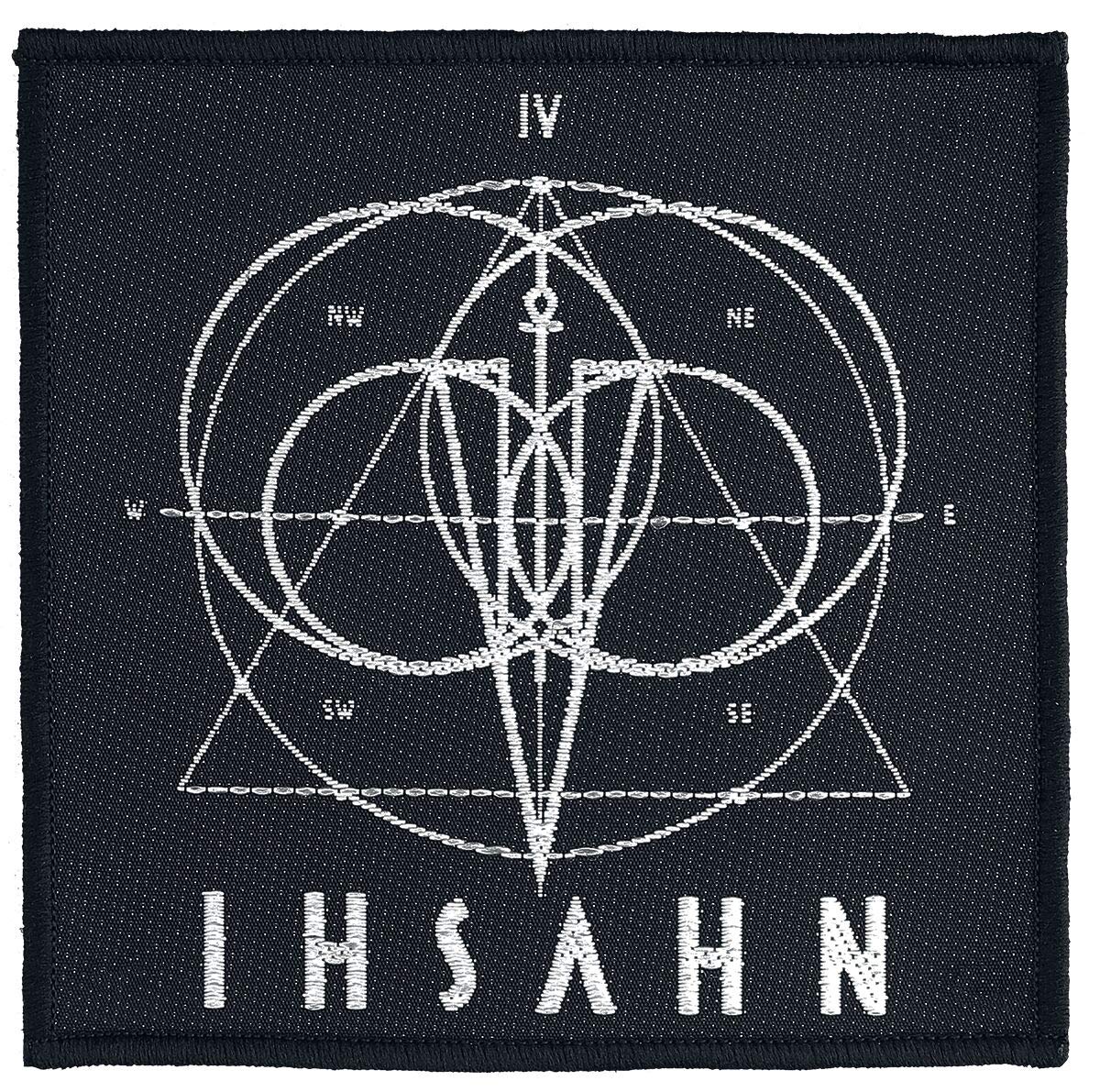 Razamataz Unisex Black Ihsahn Logo/Symbol Patch Multicolour