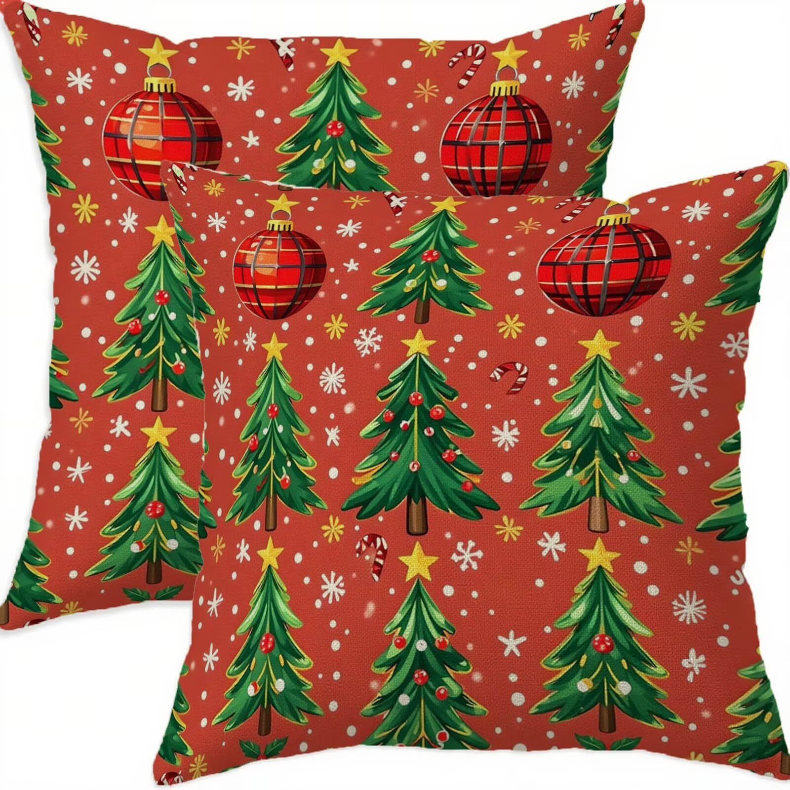 Housse coussin 70x70cm imperméable avec fermeture éclair invisible lot de 2