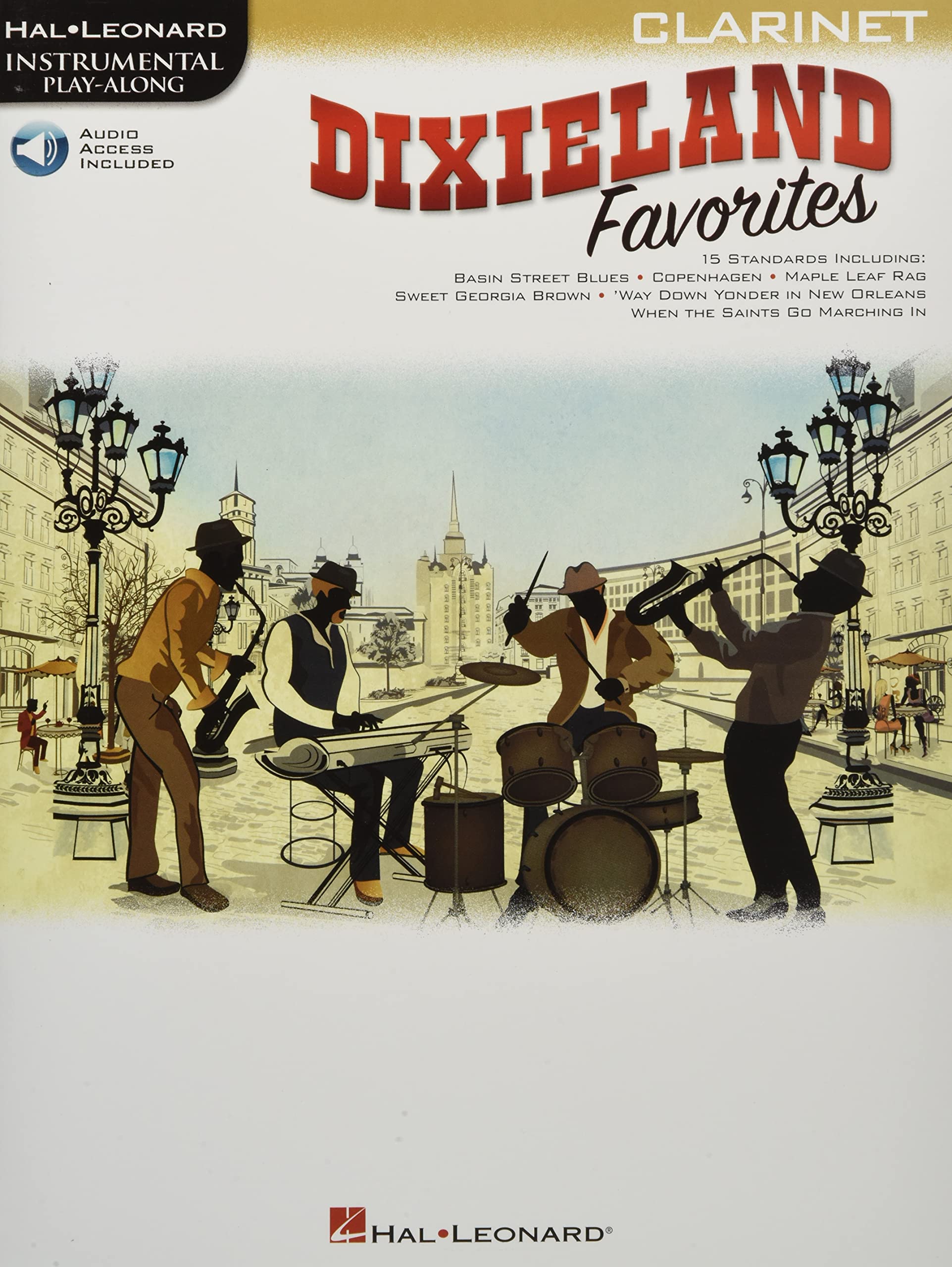 Dixieland Favorites - Instrumental Play-Along for Clarinet (Book/Online Audio) (Hal Leonard Instrumental Play-along)
