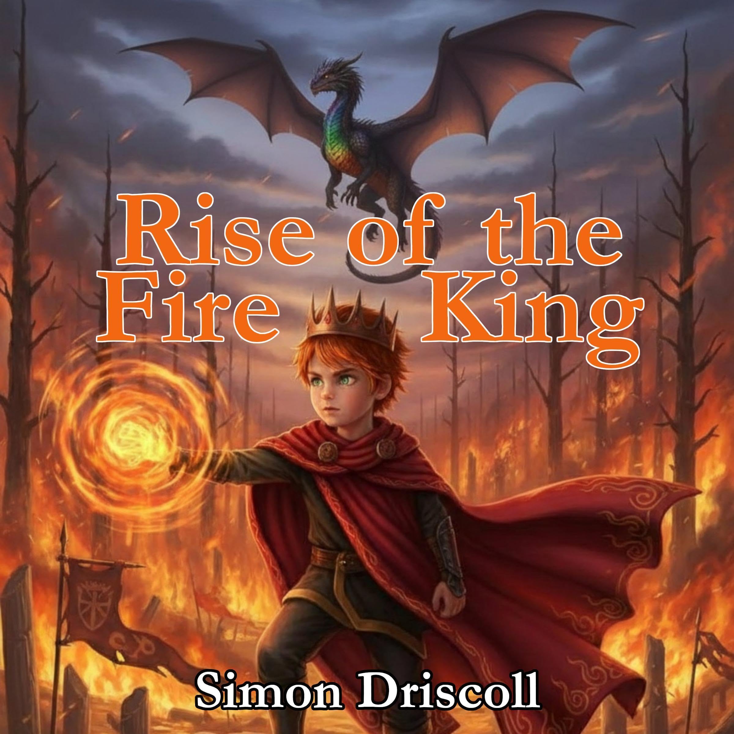 Cover art for Rise of the Fire King